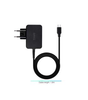 Tooq Cargador de Portatil GaN USB-C/PD 65W - Cable de 1.80m - Color Negro