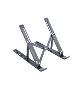 Tooq Soporte Elevador Aluminio Plegable Portatiles - Color Gris