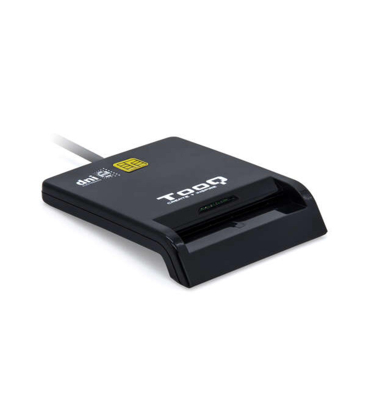 Tooq Lector de Tarjetas Inteligentes DNIe SIM USB-C - Color Negro