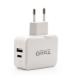 Tooq Cargador de Pared USB 2.0, USB-C - Color Blanco