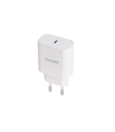 Tooq Cargador de Pared 1x USB-C/PD 20W - Color Blanco
