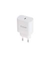 Tooq Cargador de Pared 1x USB-C/PD 20W - Color Blanco