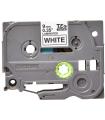Brother TZe221 Cinta Laminada Original de Etiquetas - Texto negro sobre fondo blanco - Ancho 9mm x 8 metros