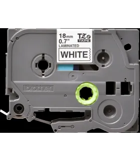 Brother TZe241 Cinta Laminada Original de Etiquetas - Texto negro sobre fondo blanco - Ancho 18mm x 8 metros