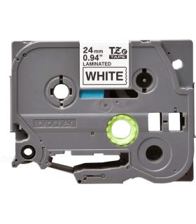 Brother TZe251 Cinta Laminada Original de Etiquetas - Texto negro sobre fondo blanco - Ancho 24mm x 8 metros