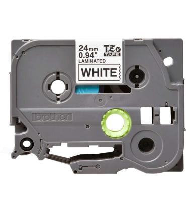 Brother TZe251 Cinta Laminada Original de Etiquetas - Texto negro sobre fondo blanco - Ancho 24mm x 8 metros