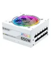 Unykach Atilius RGB White 650W Fuente de Alimentacion 650W ATX 2.31 - Iluminacion RGB - Full Modular - PFC Activo - Ventilador 1