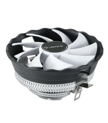 Unykach Jotun DF 120 White Disipador Compacto CPU 120mm Perfil Bajo - Velocidad Max. 1600rpm - Color Blanco/Negro