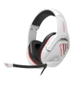 Unykach Gaming Nova Gpro White 2.1 Auriculares con Microfono Ajustable - Diadema Ajustable - Almohadillas Acolchadas - Controles