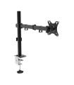 Unykach UK1421 Soporte de Mesa con Brazo Articulado para Monitor de 10"-32" - Giratorio, Inclinable y Extensible - Gestion de Ca