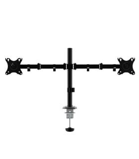 Unykach UK1422 Soporte de Mesa con Brazo Articulado para 2 Monitores de 10"-32" - Giratorio, Inclinable y Extensible - Gestion..