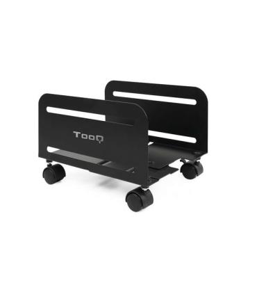 Tooq Soporte de Suelo con Ruedas para CPU de 119-209mm de Ancho - Peso Max 10kg - Color Negro