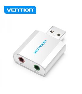 Vention Tarjeta de Sonido 2.1 - Color Plata