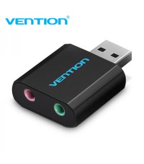 Vention Tarjeta de Sonido 2.1 - Color Negro