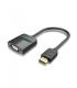 Vention Conversor HDMI Macho a VGA Hembra - 0.15m - Color Negro