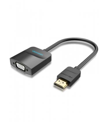Vention Conversor HDMI Macho a VGA Hembra - 0.15m - Color Negro