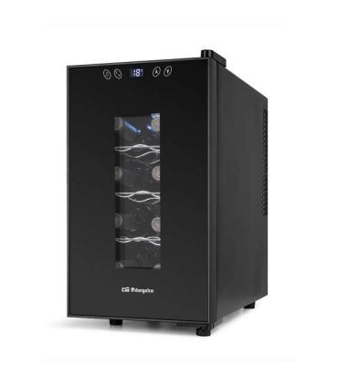 Orbegozo VT 830 Vinoteca Compacta - Conserva y Disfruta del Vino en Casa - Capacidad para 8 Botellas - Control Electronico de Te