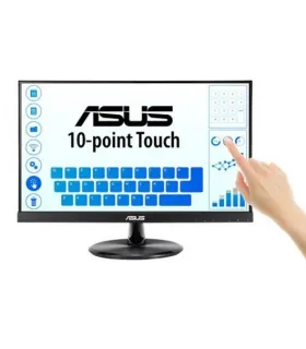 Asus Monitor Tactil 21.5" LED IPS FulHD 1080p - Capacidad Tactil 10 Puntos - Respuesta 5ms - Altavoces Incorporados - Angulo..