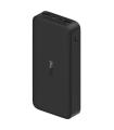 Xiaomi Redmi Bateria Externa/Power Bank 20000 mAh - Carga Rapida 18W  - 2x USB-A , 1x USB-C, 1x Micro USB - Color Negro