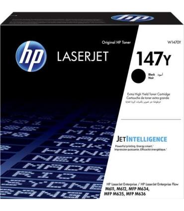HP W1470Y Negro Cartucho de Toner Original - 147Y