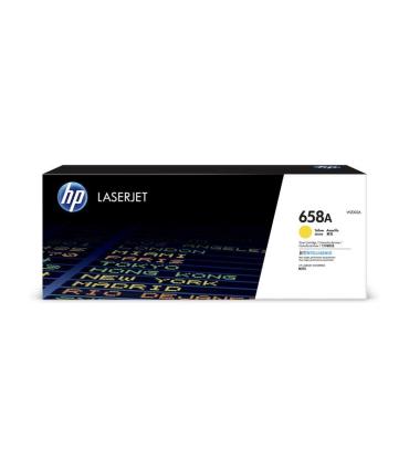 HP W2002A Amarillo Cartucho de Toner Original - 658A