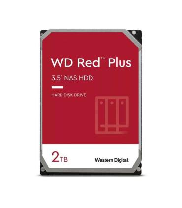 WD Red Plus Disco Duro Interno 3.5" 2TB NAS SATA3