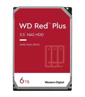 WD Red Plus Disco Duro Interno 3.5" 6TB NAS SATA III