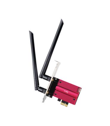 Cudy WE3000S Adaptador de Red PCI-e AX5400 WiFi 6E Tri-Banda - Bluetooth 5.2 - 2 Antenas Externas