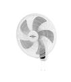 Orbegozo WF 0146 Ventilador de Pared - Potente Motor de 60W - Cabezal Inclinable y Movimiento Oscilante - Diametro de 45cm y 3 V
