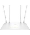 Cudy WR1200 Smart Router WiFi AC1200 Doble Banda - 1x Puerto Wan 100/10 Mbps y 4x Puertos Lan 100/10 Mbps - 4 Antenas Externas