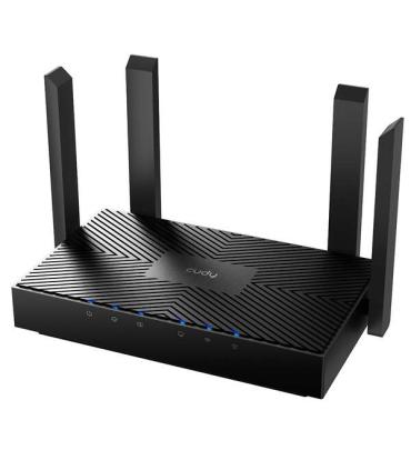 Cudy WR3000 Smart Router WiFi 6 AX3000 Doble Banda - 1x Puerto Wan 1000/100/10 Mbps y 3x Puertos Lan 1000/100/10 Mbps - 4 Antena
