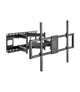 Aisens Soporte PRO Giratorio - Inclinable y Nivelable para Monitor/TV 120kg de 60-120 - Color Negro