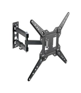 Aisens Soporte ECO Giratorio - Inclinable para Monitor/TV 30kg (3 Pivotes) de 23-55 - Color Negro