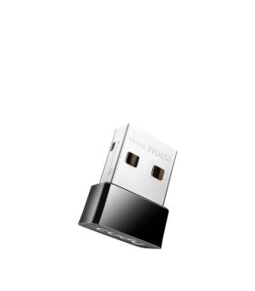Cudy WU650 Mini Adaptador Wi-Fi USB 2.0 AC650 Doble Banda - Hasta 433Mbps en 5GHz