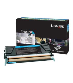 Lexmark X746/X748 Cyan Cartucho de Toner Original - X746A1CG