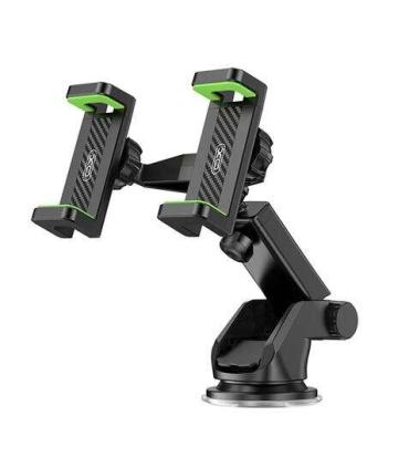 XO Soporte Universal para Telefonos - Apertura Mandril de 60-90mm - Ventosa de Agarre Fuerte - Dimensiones de 190x170x75mm - Pes