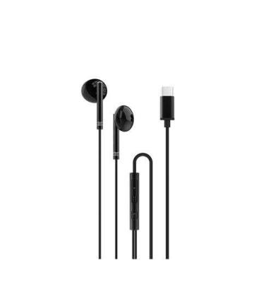 XO EP29 Auriculares Tipo C - Fuertes Graves - Cable 1.2m - Color Negro