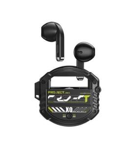XO Auriculares Bluetooth 5.3 - hasta 4 Horas de Musica - Bateria Auricular 30Mah - Bateria Caja de Carga 300Mah - Color Negro