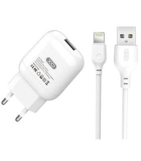 XO L37 Pack Cargador de Corriente USB + Cable USB a Lightning