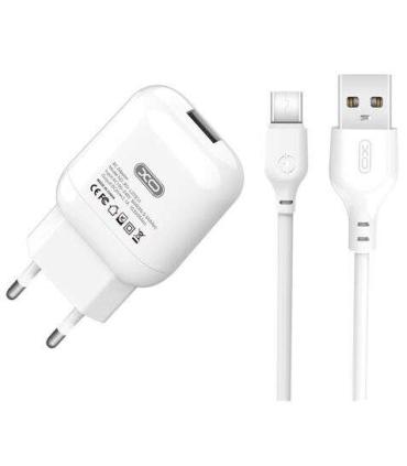 XO L37 Pack Cargador de Corriente USB + Cable USB-A a USB-C