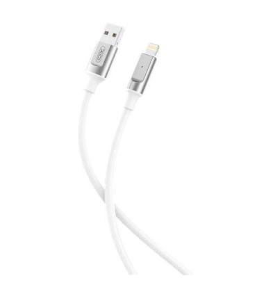 XO Cable NB251 Carga Rapida USB - Lightning - 6A - 1m - Color Blanco