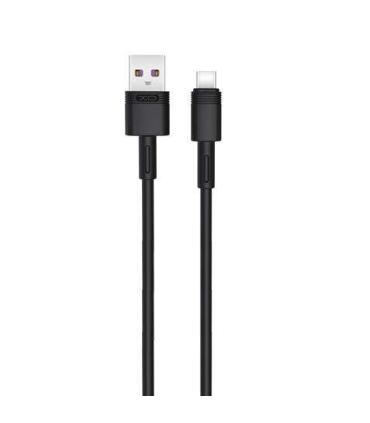 XO Cable USB-A Macho a USB-C Macho 5A - Carga Rapida + Transmision de Datos Alta Velocidad - Longitud 1m