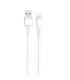 XO Cable NBQ166 Carga Rapida USB - Tipo C - 5A - 1m - Color Blanco