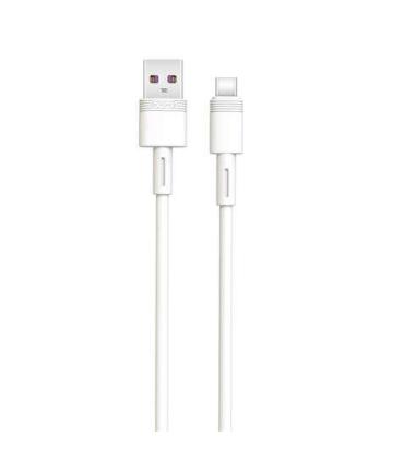 XO Cable NBQ166 Carga Rapida USB - Tipo C - 5A - 1m - Color Blanco