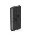 XO Powerbank PR187 10000mAh con Carga Rapida 22.5W - Pantalla LCD - 1x USB-C 20W, 2x USB - Color Negro
