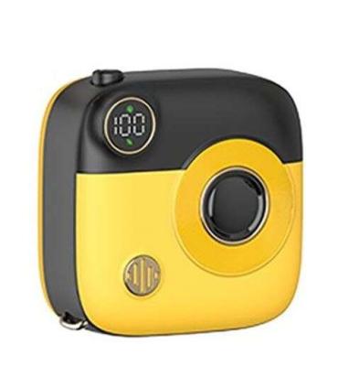 XO Powerbank 10000Mah - Conexion Magnetica - Carga Rapida - Dimensiones 68x68x28.2mm - Color Amarillo