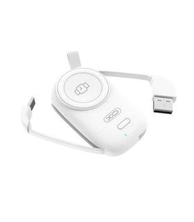 XO Cargador Magnetico Portatil - 1200Mah - Carga Inalambrica 3W - Tipo C y USB 5V/2A - Facil Transporte - Carga Rapida - Resiste