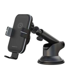 XO Soporte Coche Auto Cierre + Base de Carga Inalambrica 15W WX027