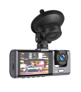 XO Camara de Seguridad FULLHD - Angulo 140º - Deteccion de Movimiento - Modo Parking - Soporte Ajustable - Compacta y Ligera ..