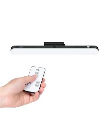 XO Lampara LED de Escritorio - Potencia 25W - Bateria 1200Mah - Ajuste Hasta 80º - Control Remoto - Regulacion de Potencia - Luz